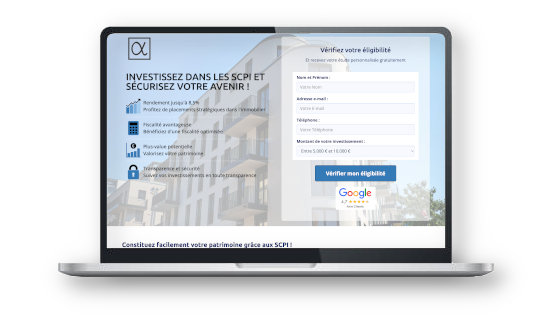 Landing Page SCPI