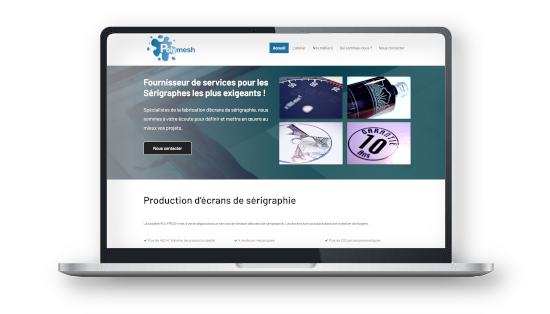 Création du site Web Polymesh